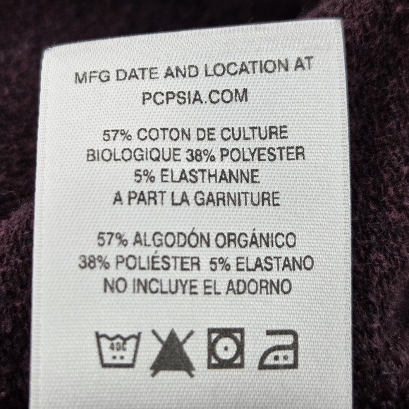 Patagonia Hoodie Womens Small Purple Wavy Maybe Ahnya Pullover Stretch 39562 - Picture 7 of 8